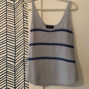 Fab'rik Blue Knit Tank